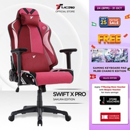 TTRacing Swift X Pro Sakura Edition Air Threads Fabric Gaming Chair Office Chair - 2 Years Warranty
