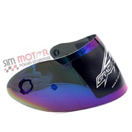 GRACSHAW FULL FACE G9999 RAINBOW VISOR