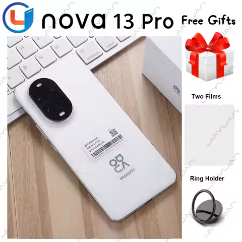 Original Huawei Nova 13 Pro 5G Mobile Phone 6.76 Inches 120Hz Display Kirin 8000 HarmonyOS 4.2 Batte