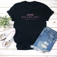 DEADLINE BLACKPINK WORLD TOUR SHIRT COTTON SPANDEX UNISEX