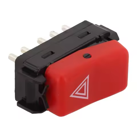 Car Hazard Light Flasher Switch For Mercedes W124 W201 E190 260E 300CE 300TD E500 E320 E420 12482001