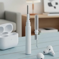 3-in-1 Earbuds Cleaning Kit with Brush & Pen Tool for Pro 1 2 3, Keyboard & Headset Kit Pembersih Fo