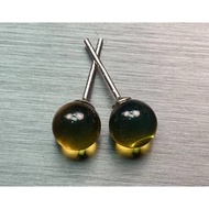 Amber Beeswax Earrings, Amber Beeswax Earrings