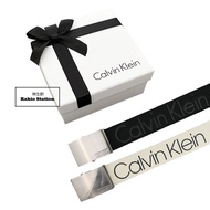 🇺🇸美國直送🇺🇸 正品 Calvin Klein CK皮帶男士休閒簡約帆布褲腰帶配搭自動平滑扣禮盒裝👉🏻2️⃣種款式👈🏻
