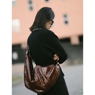 Cross-Border Bag Same Style Linen High-Fixed Dumpling Version Bag Songhong Hot Sale Coating Style Ba