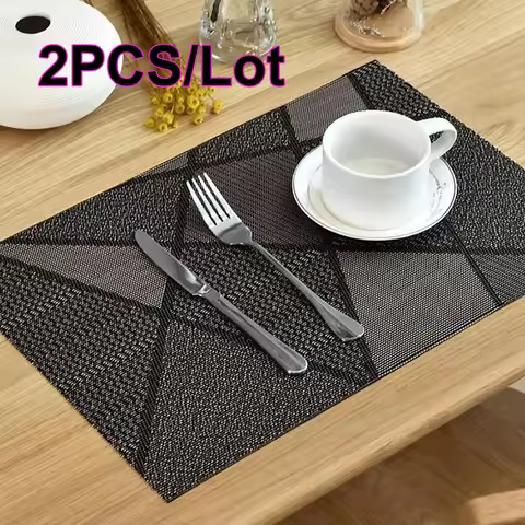 Europe Style Table Placemat Waterproof Decoration Mat Heat-Resistant Table Mat Bowl Dishes Coaster T