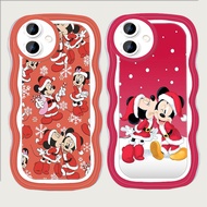 CA8 Mickey Christmas Casing for OPPO A80 A3 Pro A40m Reno 14F A3X A40 5G TPU Phone Case