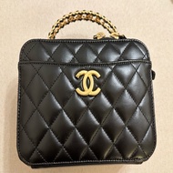 Chanel 黑金手柄Camera bag 相機袋