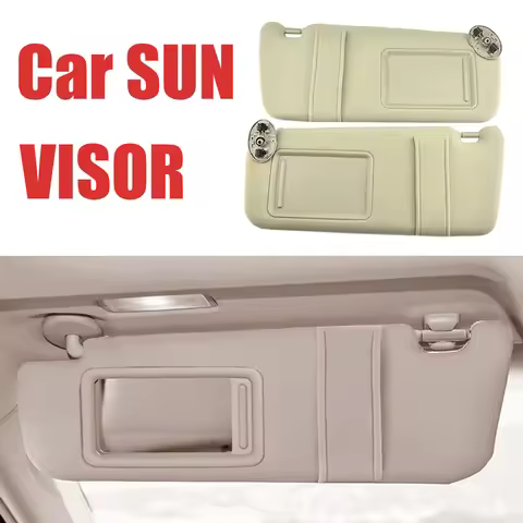 High quality Car Accessories For Toyota Camry Beige Left / Right Side Car Sun Visor W/O SunRoof For 