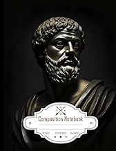 Composition Notebook College Ruled: Hindu Entity with Trippy Eyes in Mandelbrot World, Spooky, Hyper