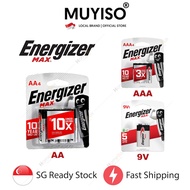 🪫 ENERGIZER 🇸🇬 AA/AAA/9V MAX BATTERY | Alkaline Batteries [MUYISO]