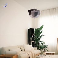 FIL Optical Illusion Wall Art – 3D Corner Wall Decal – Impossible Corners Inspired Peel And Stick Re