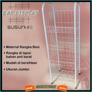 Jumbo Multipurpose 5-Tier Shelf/Chiki Shelf/Iron Shelf/Shop Shelf/Display Shelf/Basket Shelf/Best Se