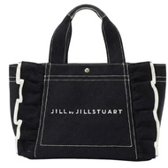 Jill by Jill Stuart Frill Tote Bag (Small Black FR)