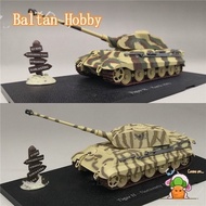 Baltan Hobby C1 Hobbys 1/72 Atlas German Tiger King Semi-Alloy Tank with Street Sign