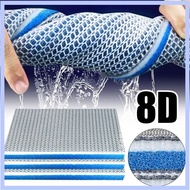 1 Piece Aquarium Filter Sponge 8D High Density Biochemical Filter Fish Pond Cotton Sponge 8 Layers