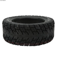 CLEIGHTEENCY Electric Scooter Tire, 90/65-6.5 Rubber Electric Scooter Tubeless Tire, Durable  Proof 