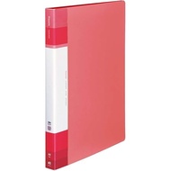 KOKUYO File, Clear Book, Grassel Fixed Type, A4 40 Sheets, Coral Pink La-GLB40P