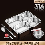 Stainless Steel Dinner plate divided plate divided plate 316 Stainless Steel Dinner plate divided Fa