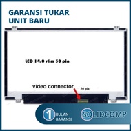 Lcd Led laptop 14 Inch 30 Pin slim top and bottom ears