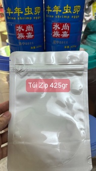 [Chính hãng] [Giá hủy diệt] 🐳TÚI ZIP 425GRAM TRỨNG ARTEMIA ẤP NỞ LON XANH - TỈ LỆ NỞ 95 PHẦN TRĂM