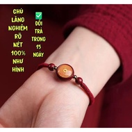 Shurangama Mantra Red Thread Bracelet & Six Syllable Mantra