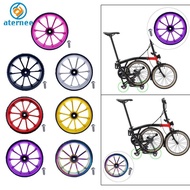 Aternee Easy Wheel EZ Wheel 3.94" Bicycle Modification Replacement Part Black