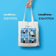 [SUNGHOON ENHYPEN PACKAGE SET] I CHEAP ENHYPEN TOTEBAG ENHYPEN ALBUM I KOREAN STYLE BAG I CHEAP ENHY