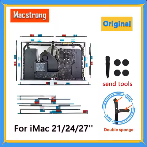 1/5Sets Original New A2115 A1419 Sticker 27'' for iMac 21'' A2116 A1418 Adhesive Strip 24'' A2438 A2