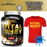 Whey Protein Halal - Vital Whey 2kg/4.41lbs, 100% Whey Isolate With 24g Protein, 67 Servings - Fast 