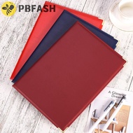 PBFASH A4 Agreement Folder, PU Leather Protective Certificate Diploma Cover, Premium No Inserts Corn