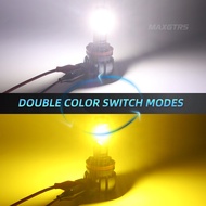 Maxgtrs 2X H11 H3 LED bóng đèn sương mù H8 H9 H16 JP 9005 9006 HB3 HB4 psx26w psx26w p13w h16eu LED