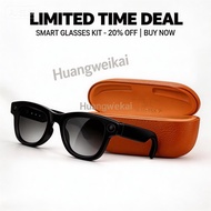 premium M02 ultra Wi-Fi Smart Al Camera Glasses Bluetooth Glasses Waterproof Anti Blue-Light Sunglas