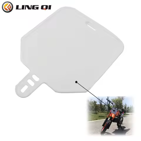 LING QI Motorcross Number Plate Fit to Apollo Orion Plastics Front Number Plate For Apollo Orion 90 