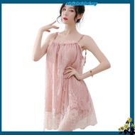 【FLDD】🌸Ready Stock🌸baju tidur seksi Seksi piyama saiz besar piyama renda piyama nampak terus piyama 