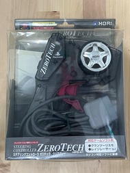 日版 PS HORI ZEROTECH ZERO TECH STEERING CONTROLLER CLEAR BLACK HPS-41 對應各類賽車遊戲 RC GO GT GRAN TURISMO RR RIDGE RACER 等透明黑色手掣 模型車搖控型扭軚手制