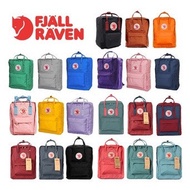 【authentic】7L/16L/20L Fjallraven Kanken Backpack  Unissex for External Use-8967