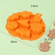 Halloween Pumpkin Chocolate Mold Pumpkin Candy Silicone Molds for Cake Cupcakes Jelly Cookies Hallow
