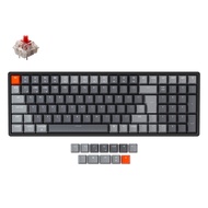 Keychron K4 C V2 UK Wireless Mechanical Keyboard (UK ISO Layout) RGB Backlit Gateron Switch Aluminum