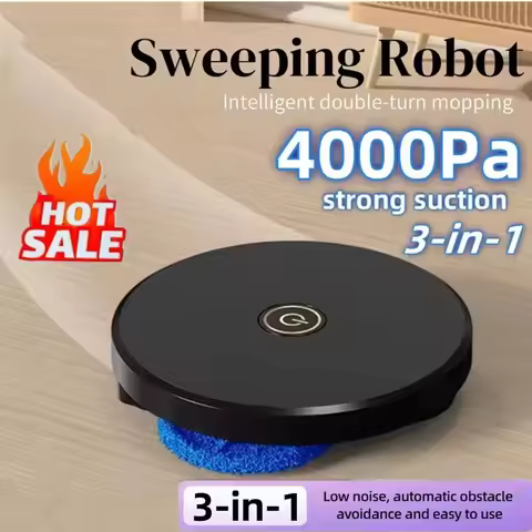 Intelligent Mop Two-wheel Robot Intelligent Mop Usb Charging Machine Automatic Dry And Wet Mop For H
