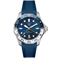 TAGG Heuers Racing Diving Series GMT Two-Time Diving Mechanical Men's Watch Blue