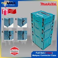 Makita Makpac Connector Case (Type 1 [S] / Type 2 [M] / Type 3 [L] / Type 4 [XL] / Full Set [4 Size]