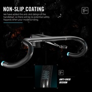 RYET UNOX Aero Carbon Integrated Handlebar Full Internal Cable Routing Superlight Cockpit Stem Grave
