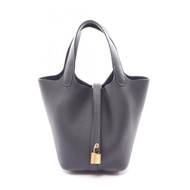 【二手】愛馬仕 HERMES 手提包 Picotin Lock PM Caban Caban 其他 Picotin Lock PM Caban 女士全新未使用