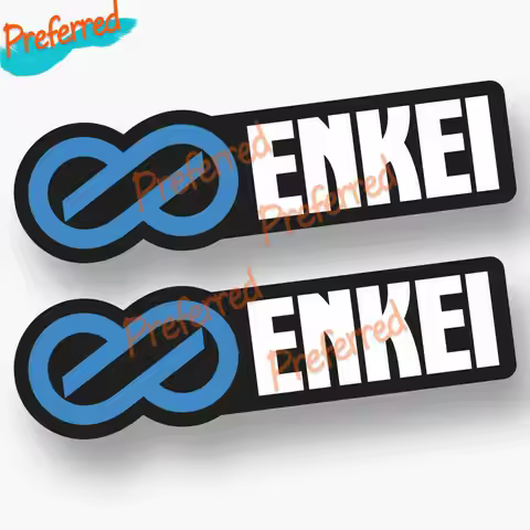 2x Enkei Decal Sticker Truck Vehicle JDM Racing Window Motorcycle Helmet Vinyl Car Sticker PVC