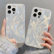CASE FEATHER HOLOGRAM - CASE iphone 14 iphone 14 PRO iphone 14 PRO MAX iphone 14 PLUS