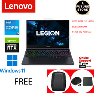 Lenovo Legion 5 15ITH6H 82JH00G2MJ 15.6'' WQHD 165Hz Gaming Laptop ( I5-11400H, 8GB, 512GB SSD, RTX 3060 6GB, W11 )