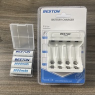 Pin sạc AA AAA BESTON 3300mah 3000mah Pin sạc AA. AAA micro pin của từ pin máy đo huyết áp pin 1.2V