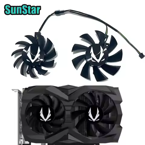 New CF7015M12S GA72S2U GA82S2H 4Pin 0.32A GPU Cooling Fan,For Zotac GeForce GTX 1660 GTX 1660 SUPER 