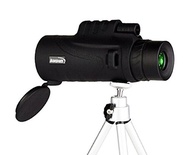 Aurosports Compact Pocket-Sized 16X42 High-Powered Monocular Telescope Binoculars With Extension Tripod